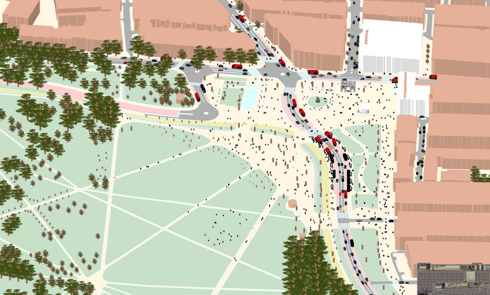 Marble Arch as proposed